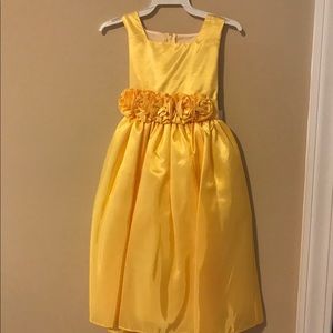 Yellow Children's dress Bundle  (2)